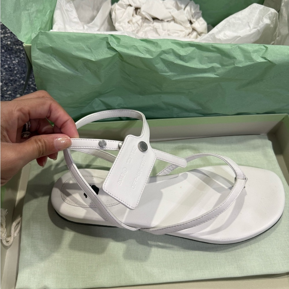 Off white Sandals size 38